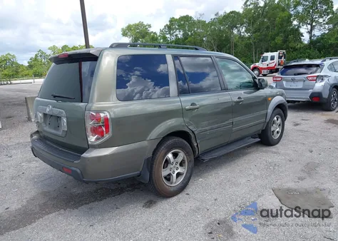 2007 Honda Pilot Ex-L from USA, damaged, VIN 5FNYF28647B007695
